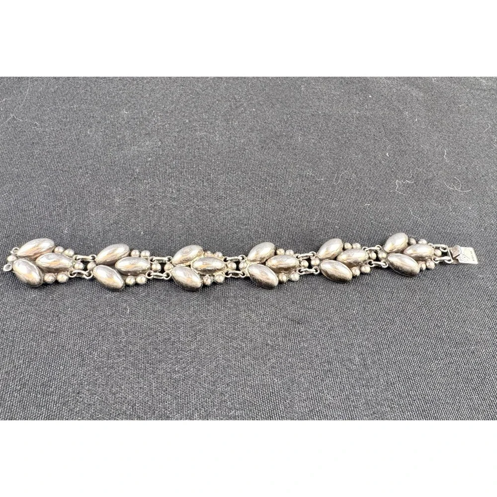 RRA Mexico D.F. Sterling Silver Link Bracelet 7